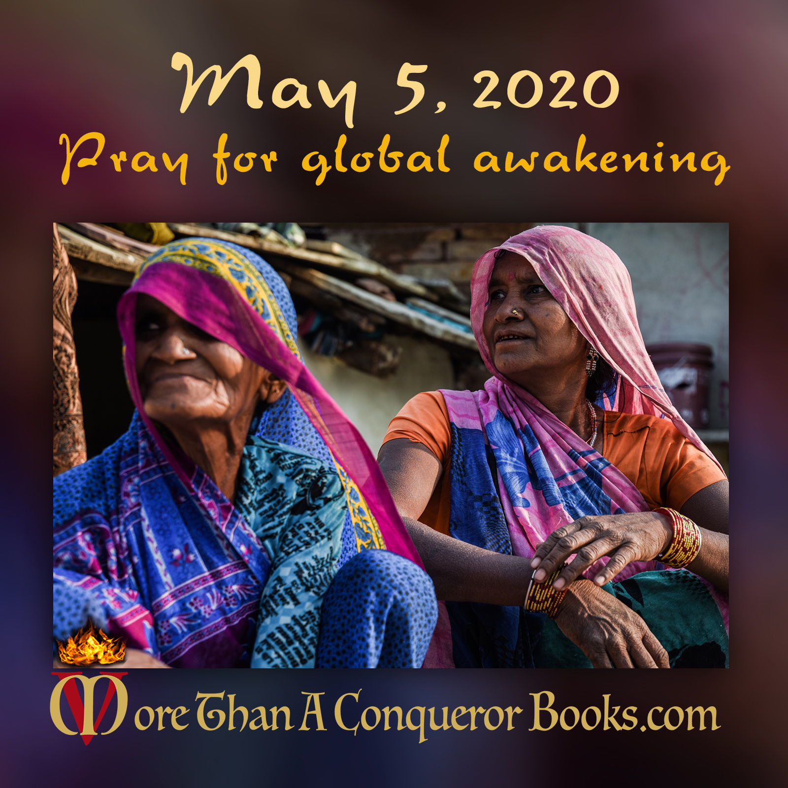 May 5-Pray for global awakening-Mikaela Vincent-MoreThanAConquerorBooks
